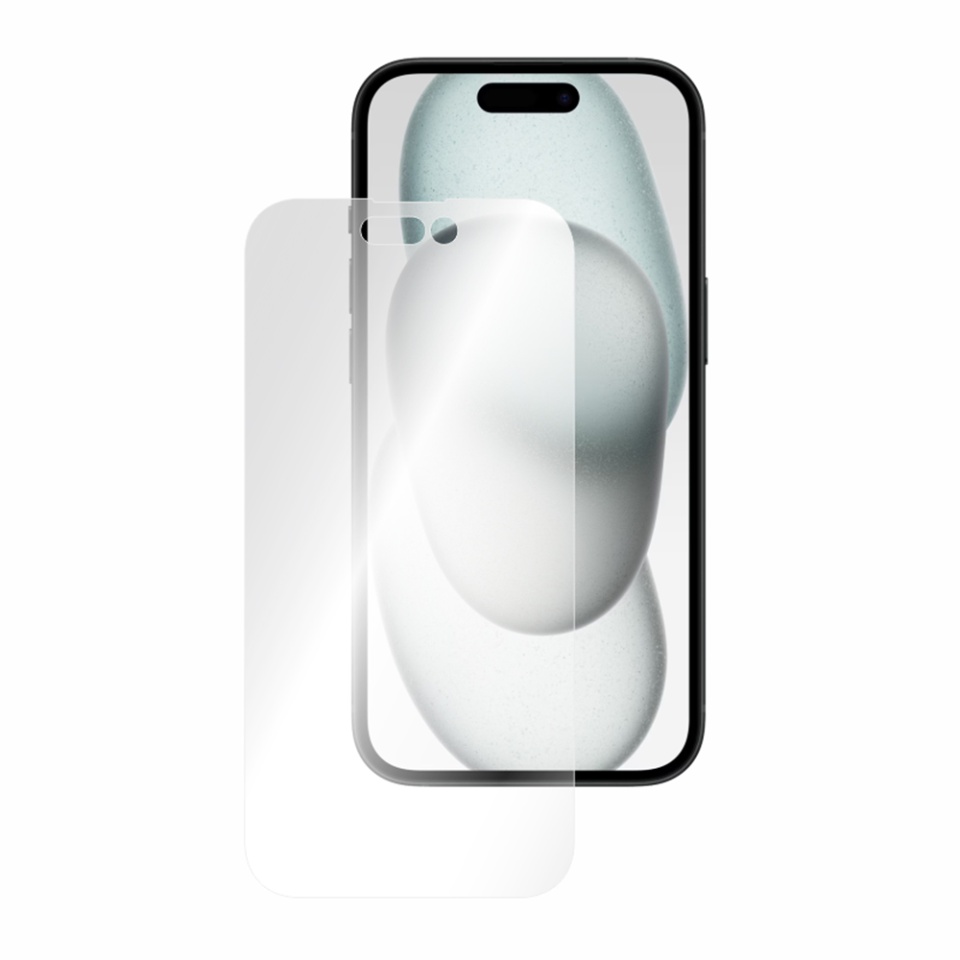 [SET 2x] Folie de protectie iPhone 15, Premium Classic, Smart Protection, Transparent - 1 | YEO