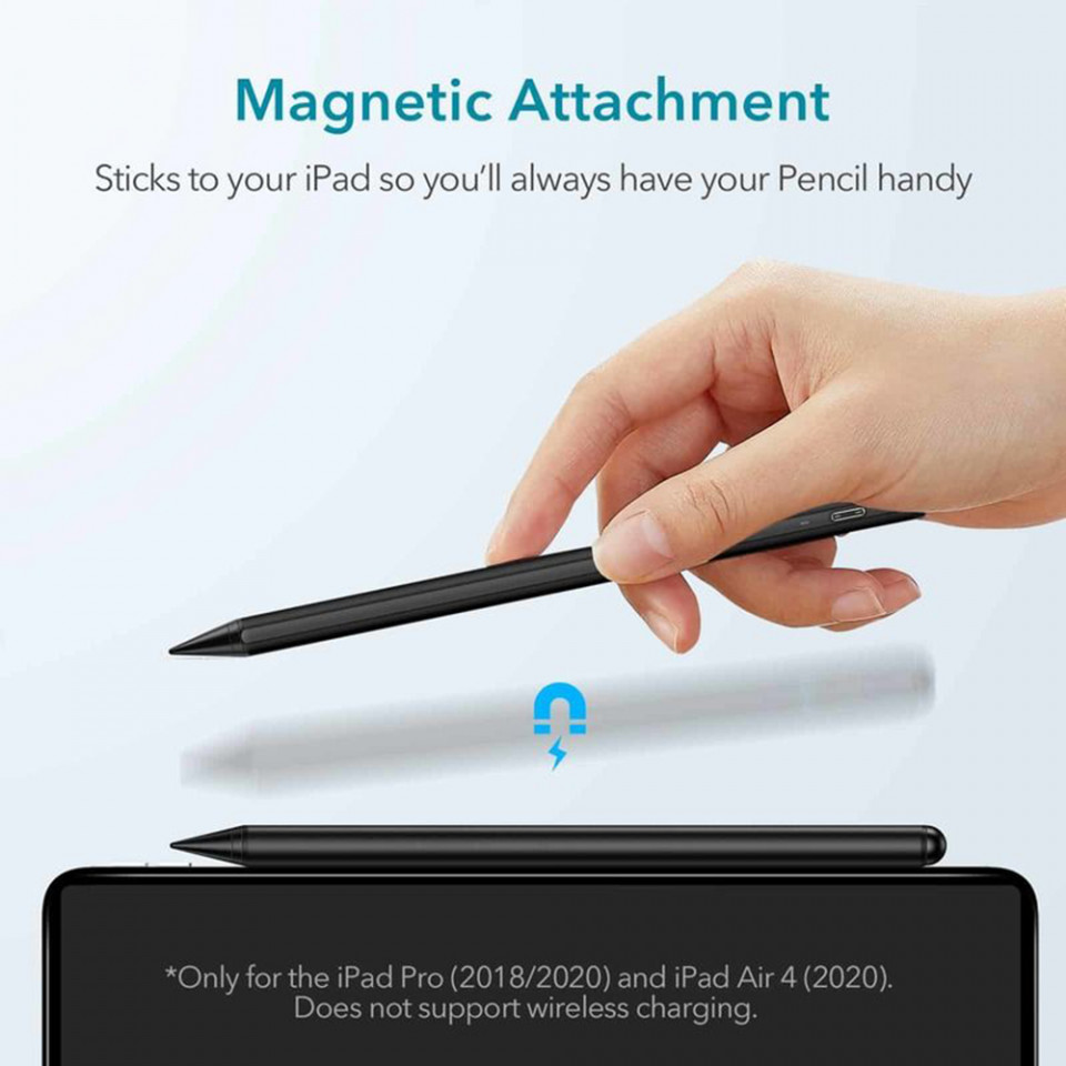 Stylus Pen pentru iPad magnetic, Power Saving Mode, ESR - Alb - 2 | YEO