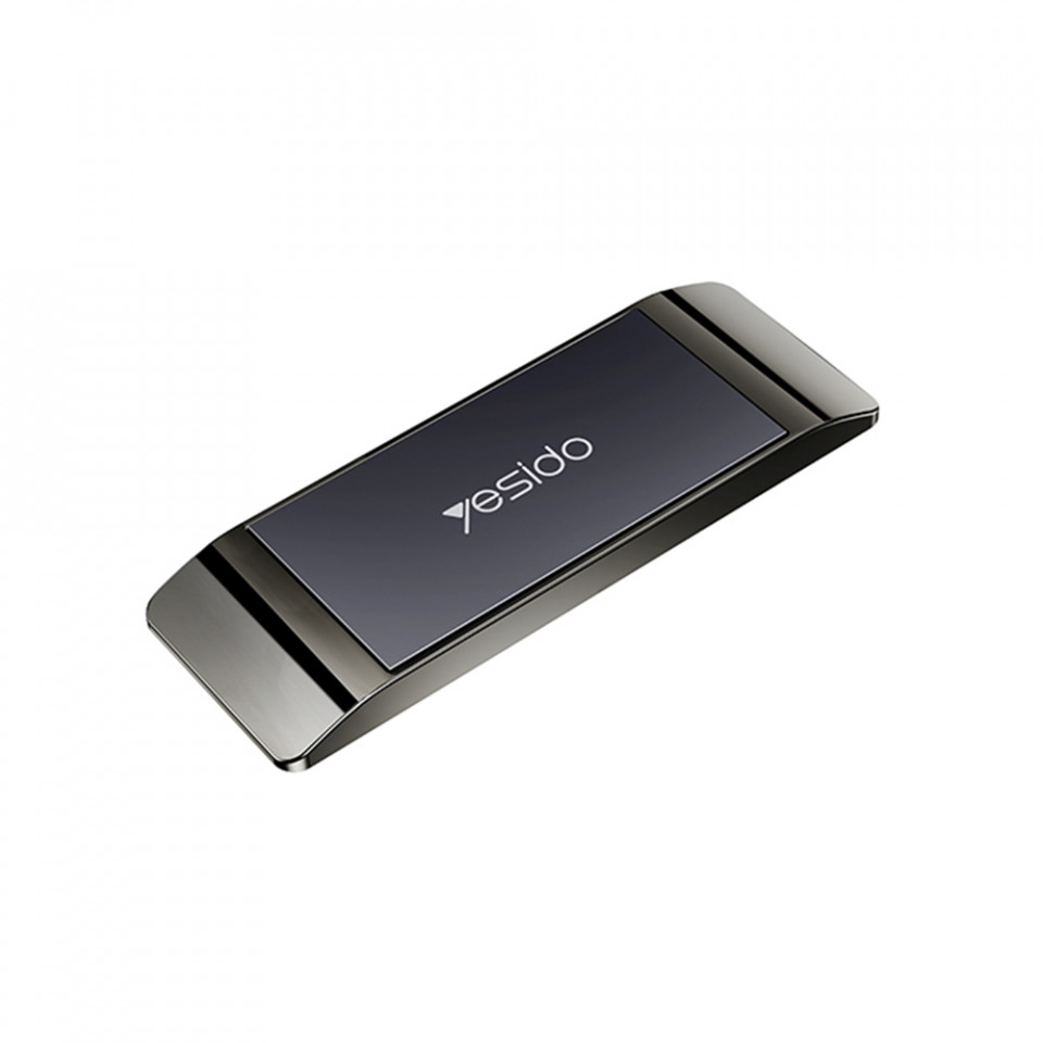Suport Auto pentru Telefon Universal cu Prindere Magnetica, Yesido (C151) - Gri - 2 | YEO