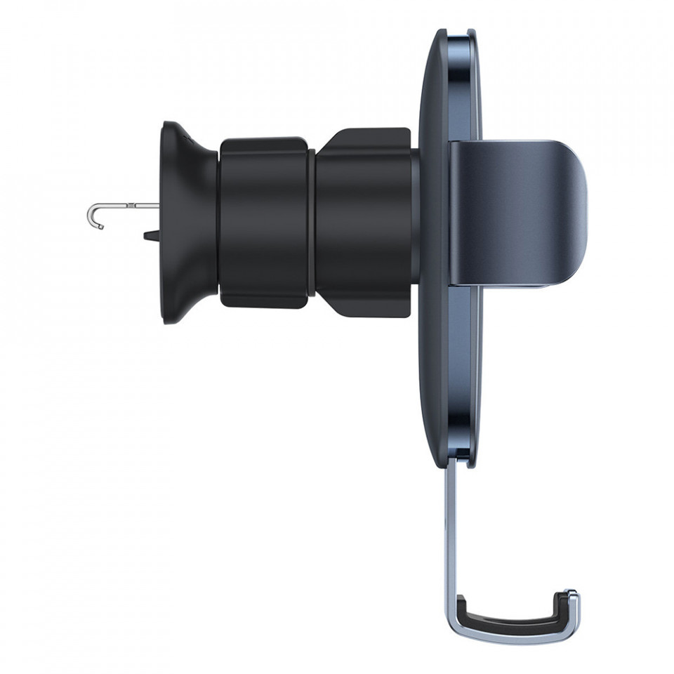 Suport de Masina pentru Telefon Grila Ventilatie - Baseus Metal Age II Gravity (SUJS000013) - Dark Grey - 3 | YEO