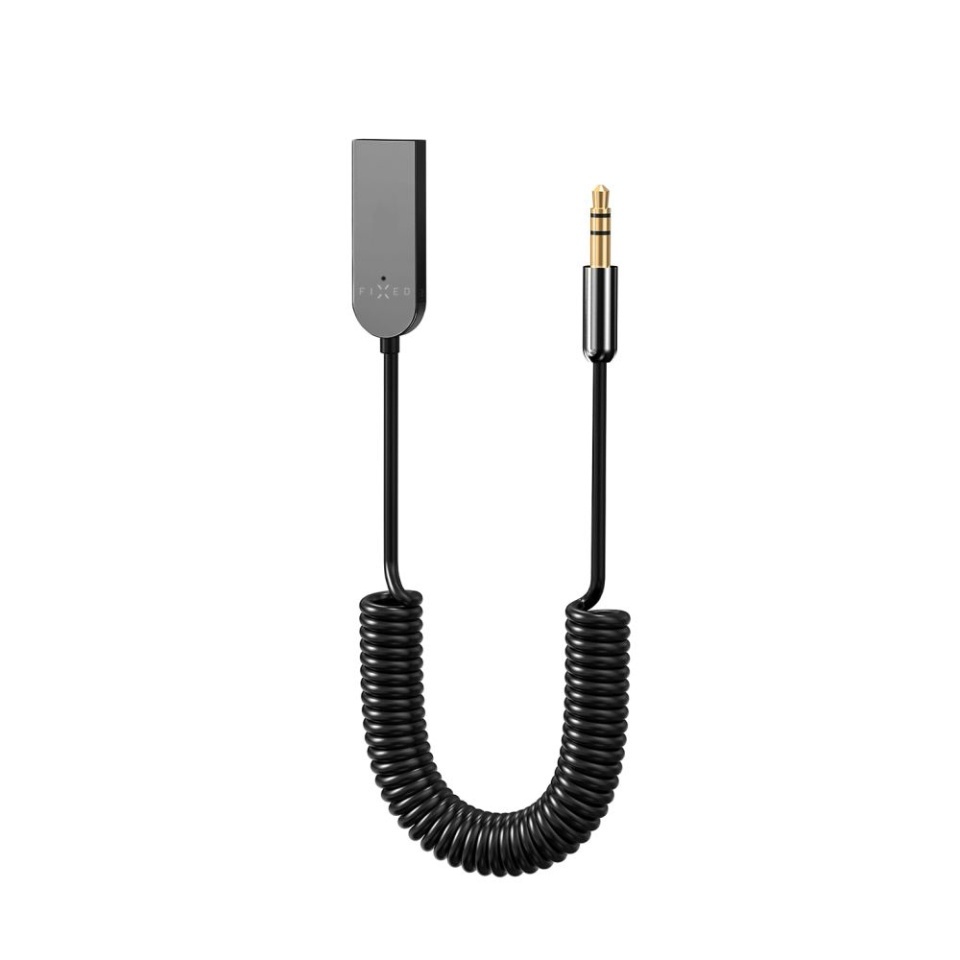 Adaptor Audio Bluetooth 5.3 FIXED Signal cu Microfon Sunet HD Jack 3.5mm, Gri - 1 | YEO