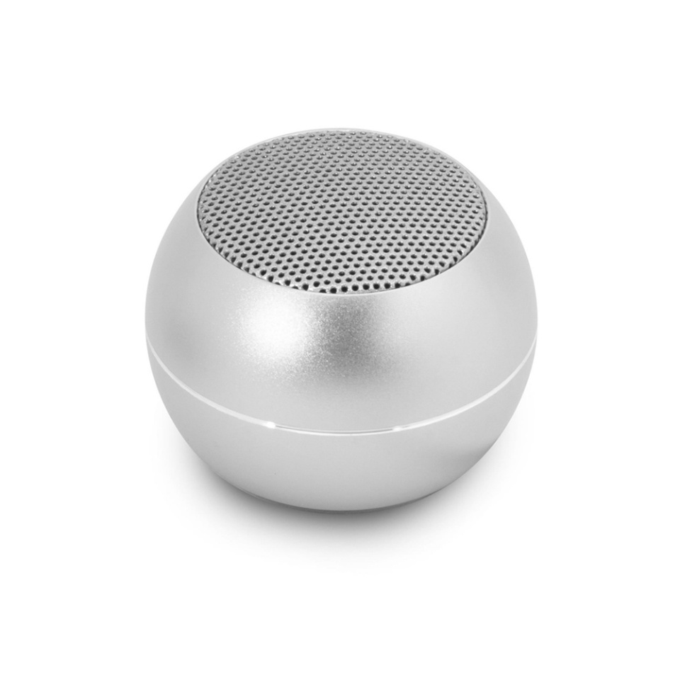 Boxa portabila Guess Mini Bluetooth Speaker (GUWSALGEP), 3W, Autonomie 4 ore, Gri - 1 | YEO