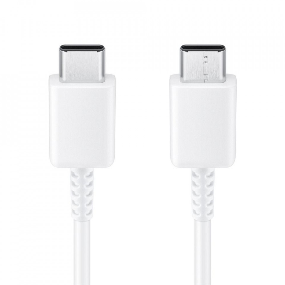 Cablu date Type-C la Type-C, Original Samsung (EP- DA705BWEGWW) - Alb