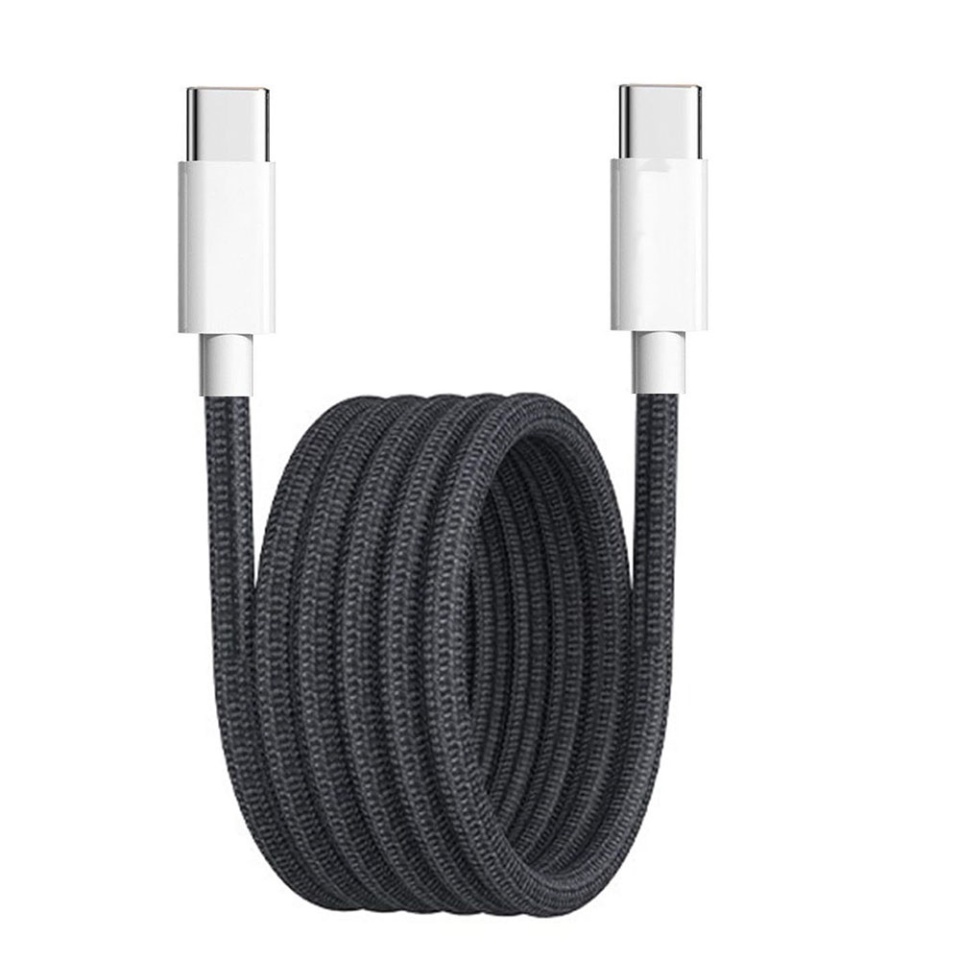 Cablu de Date compatibil cu Apple, Android, Type-C, Super Fast Charging, PD60W, Flexibil, Durabil, 1m, PCB114D - Negru