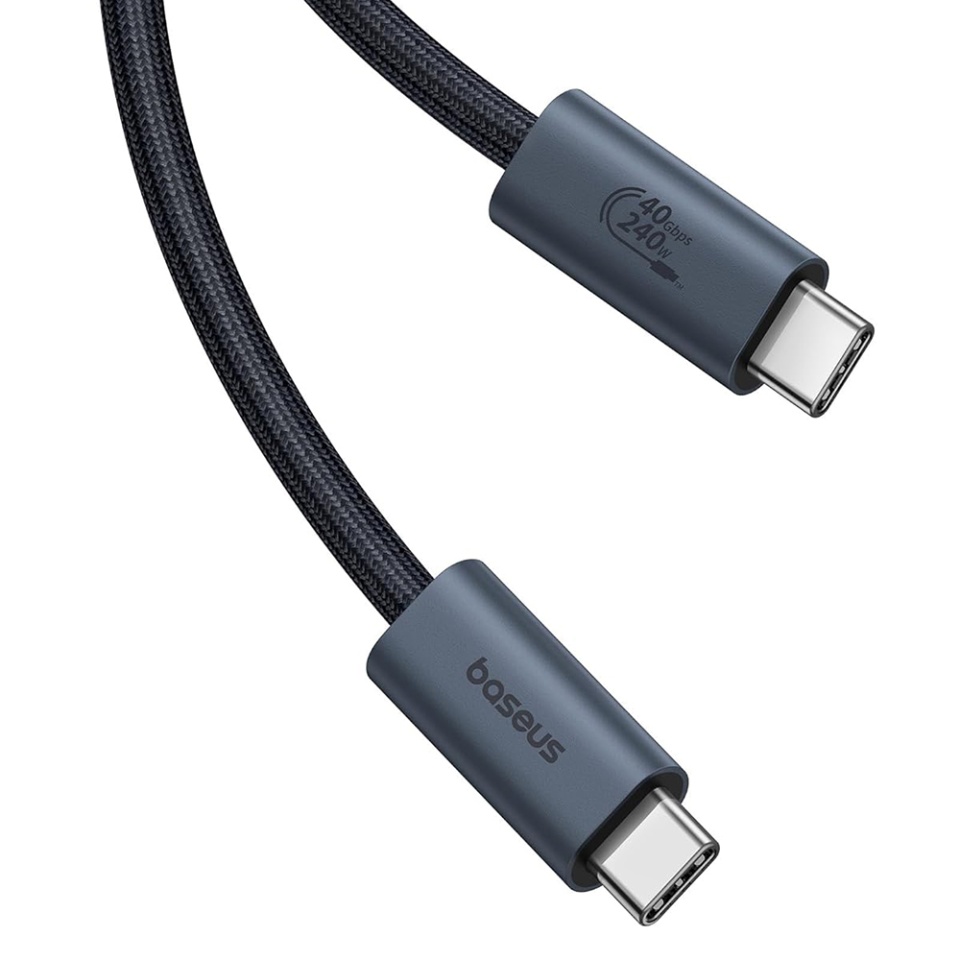 Cablu Incarcare Rapida Baseus P103, USB4 240W, Type-C, Negru - 1 | YEO