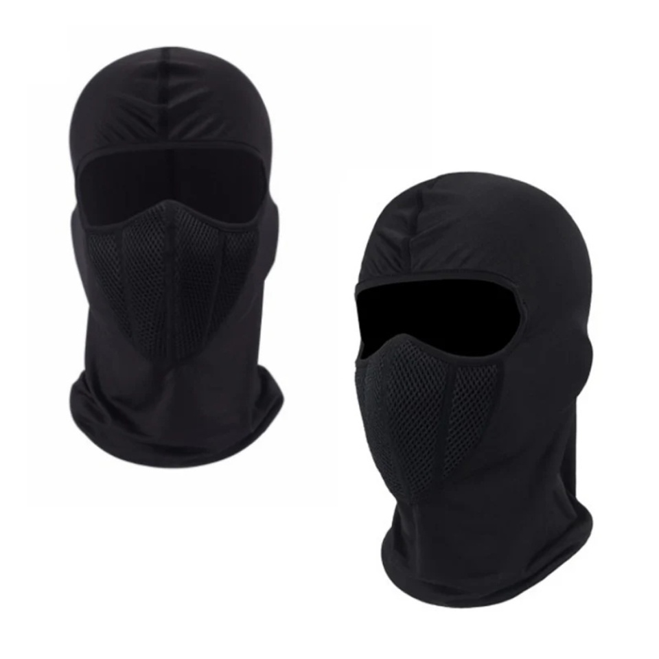 Cagula pentru Airsoft, Universal, Respirabilitate Buna, Potrivit pentru Diverse Sporturi in Aer Liber, BLC6 - Negru - 1 | YEO