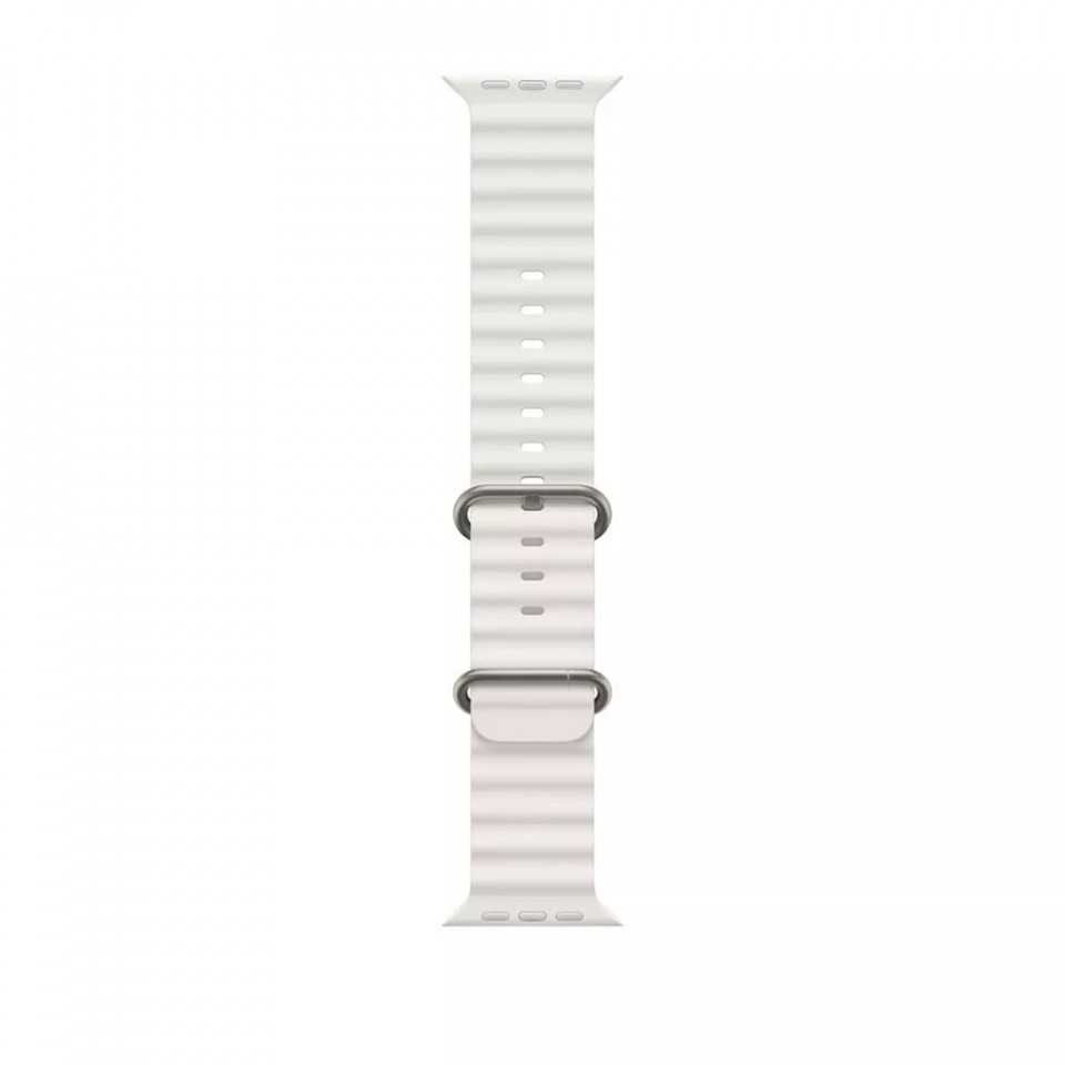 Curea Apple Watch (38 mm / 40 mm / 41 mm), Techsuit W038 - Alb - 2 | YEO