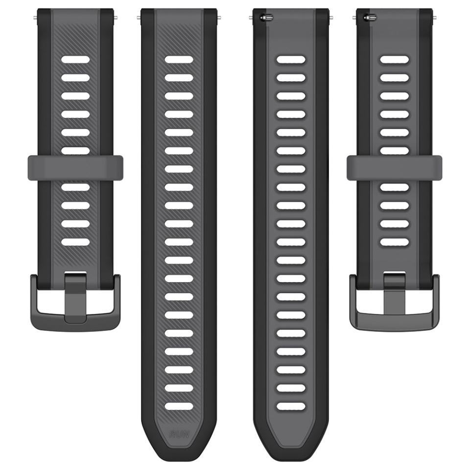 Cureas Silicon pentru Huawei Watch GT 2 (46mm)/GT 2 Pro/GT 3 Pro (46mm)/Ultimate, Xiaomi Watch S1, 22mm, SKDR BandPro W053 - Alb - 5