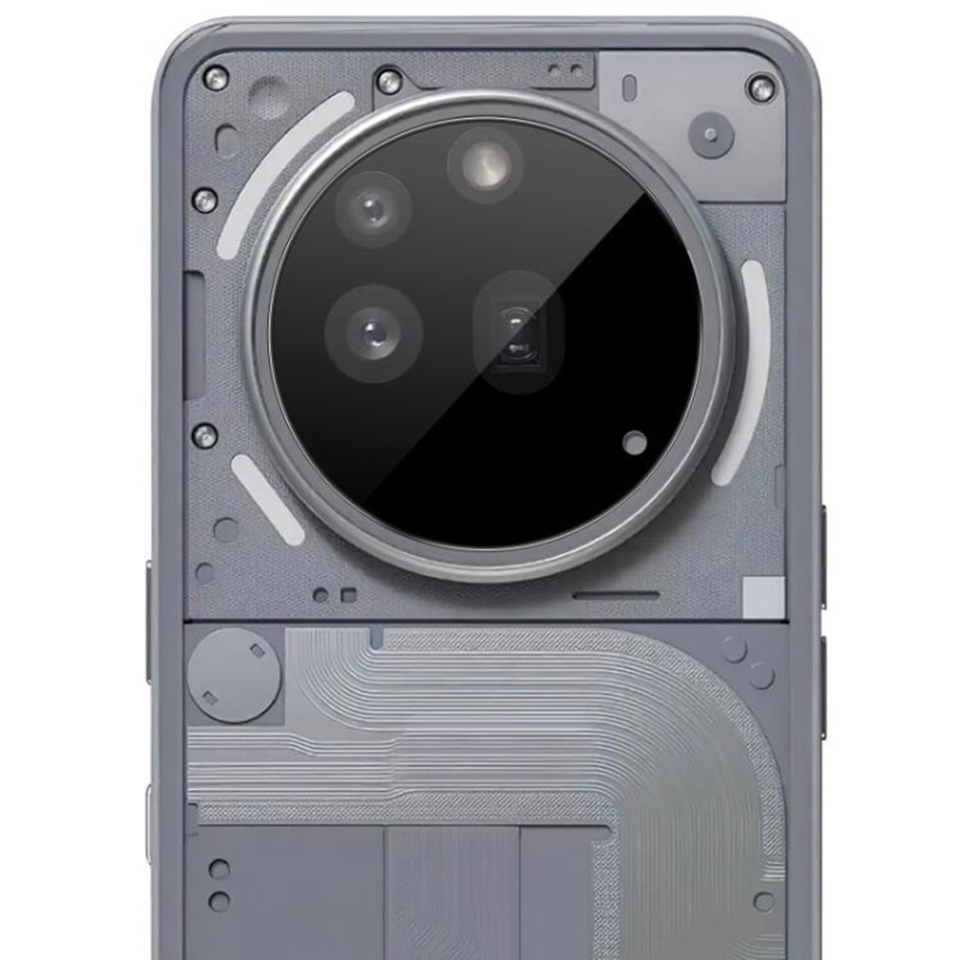 Folie camera pentru Nothing Phone (3a) Pro, SKYDDAR INNOVATION, Camera Glass Negru, set cu sticker - 1 | YEO