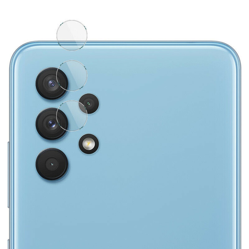 Folie camera pentru Samsung Galaxy A32 4G / Galaxy A32 5G, SKYDDAR INNOVATION, Camera Glass Transparenta, set cu sticker - 1 | YEO