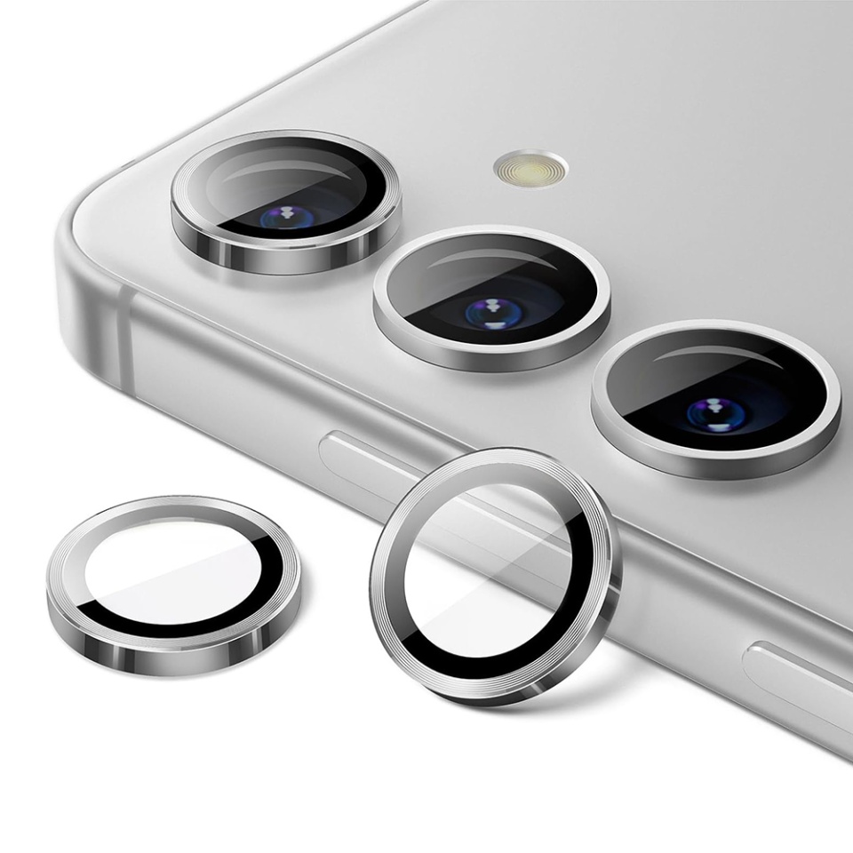 Folie camera pentru Samsung Galaxy S24, S+ Camera Glass Protector, Transparent
