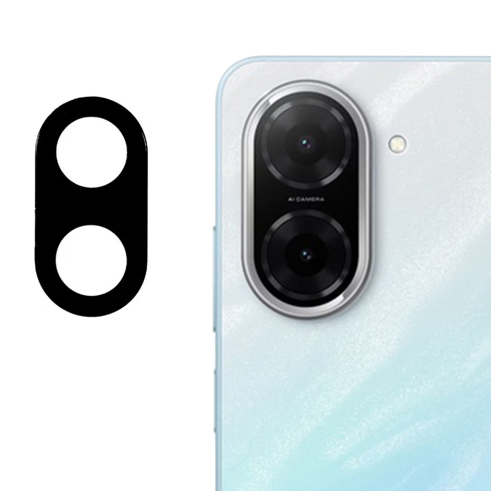 Folie camera pentru Xiaomi Redmi A5 4G (Standard), SKYDDAR INNOVATION, Camera Glass Negru, set cu sticker