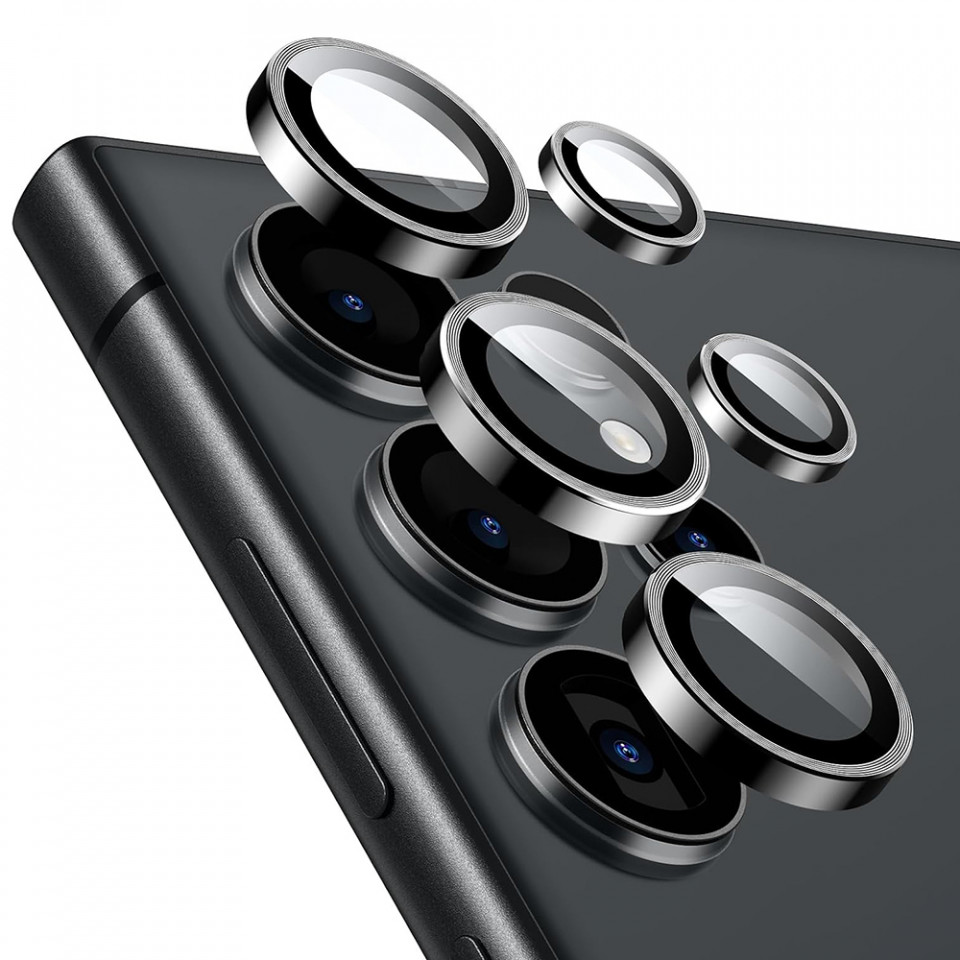 Folie camera Samsung Galaxy S24 Ultra, ESR Lens - Negru