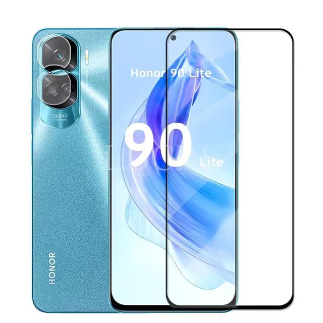 Folie pentru Honor 90 Lite, Sticla Securizata, Ultra HD, Protectie 9H, Montare Simplă, SKYDDAR 111D - Transparent