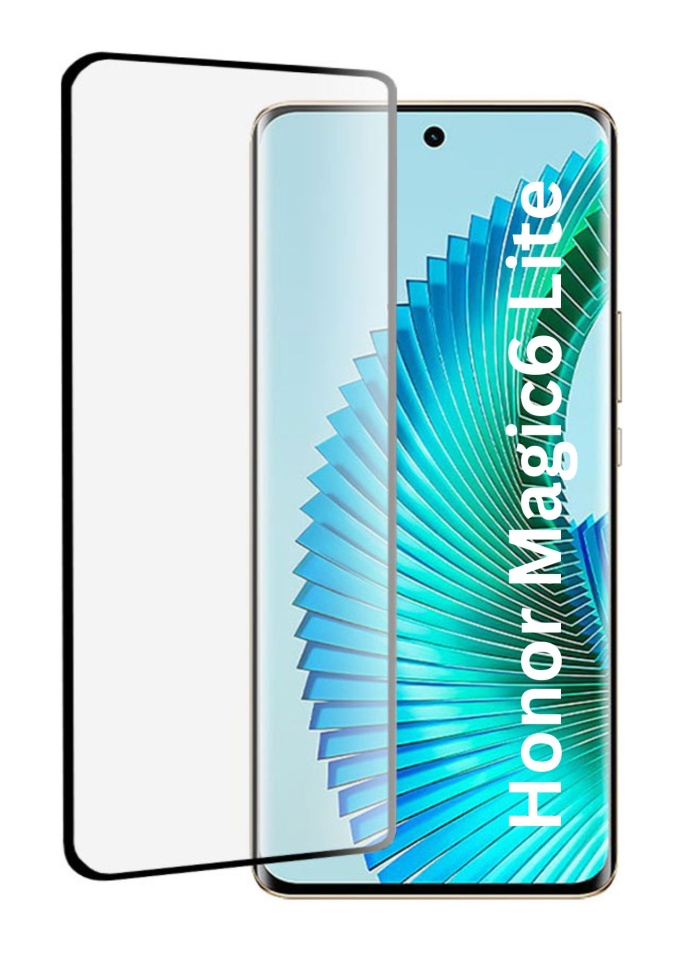 Folie pentru Honor Magic6 Lite, SKYDDAR INNOVATION, Sticla Securizata, Ultra HD, Protectie 111D, Montare Simplă, Transparent, set cu sticker