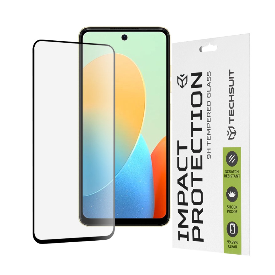 Folie pentru Infinix Hot 40i / Smart 8 / Tecno Spark Go 2024 / Tecno Spark 20 / Tecno Spark 20C, Sticla Securizata, Ultra HD, Protectie 9H, Montare Simplă, SKYDDAR 111D - Transparent