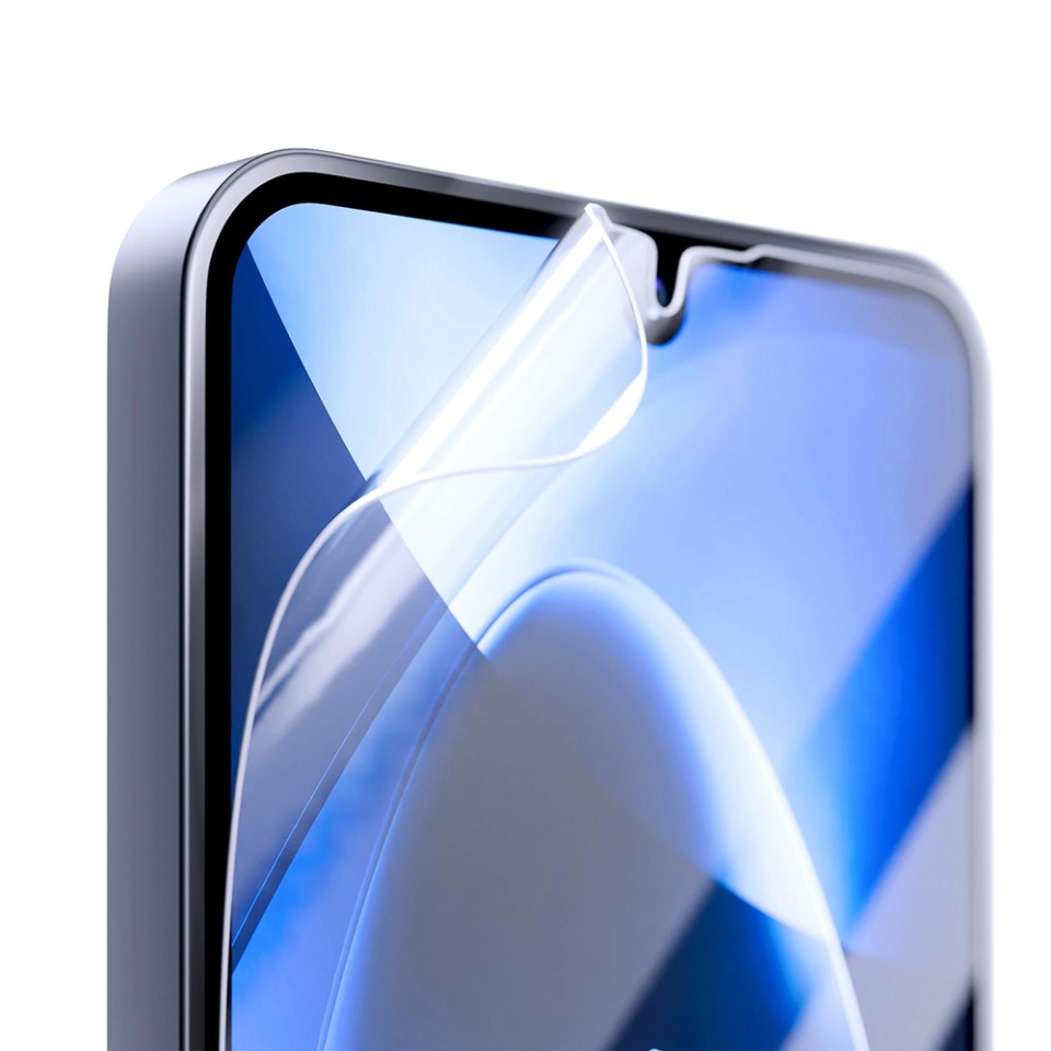 Folie pentru iPhone 17 din silicon, 3mk FlexibleGlass, Transparent - 3 | YEO