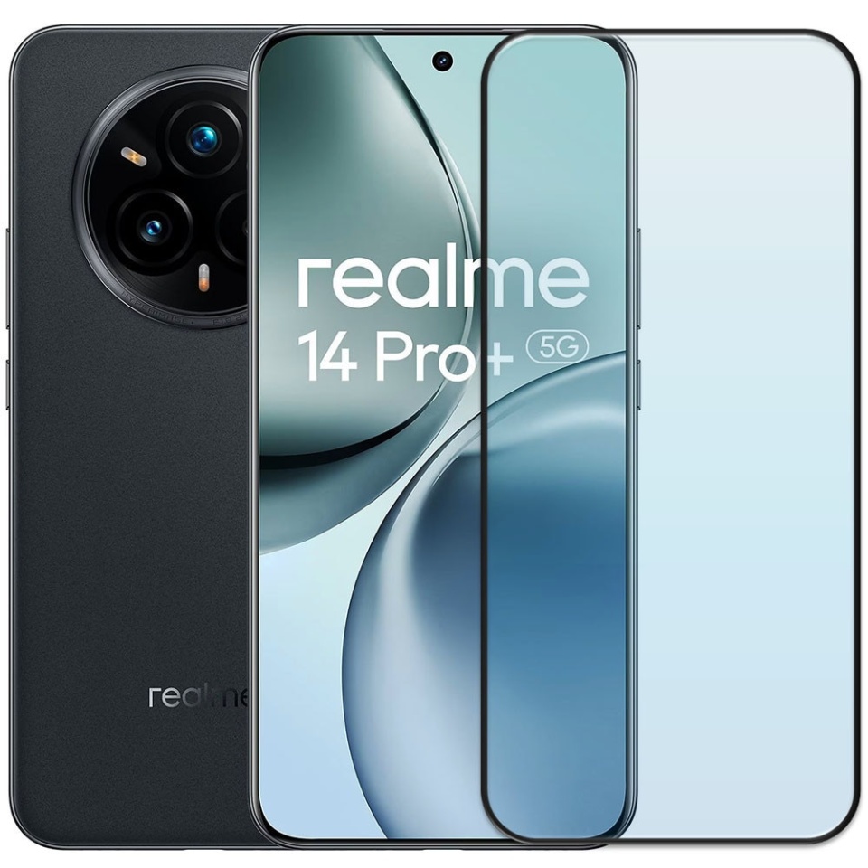 Folie pentru Realme 14 Pro+, SKYDDAR INNOVATION, Sticla Securizata, Ultra HD, Protectie 111D, Montare Simplă, set cu sticker, Transparent