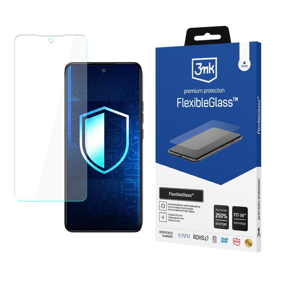 Folie pentru Samsung Galaxy A25 5G din silicon, 3mk FlexibleGlass, Transparent