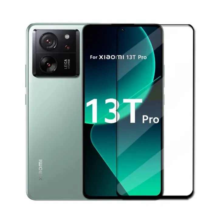 Folie pentru Xiaomi 13T / 13T Pro, Sticla Securizata, Ultra HD, Protectie 9H, Montare Simplă, SKYDDAR 111D - Transparent