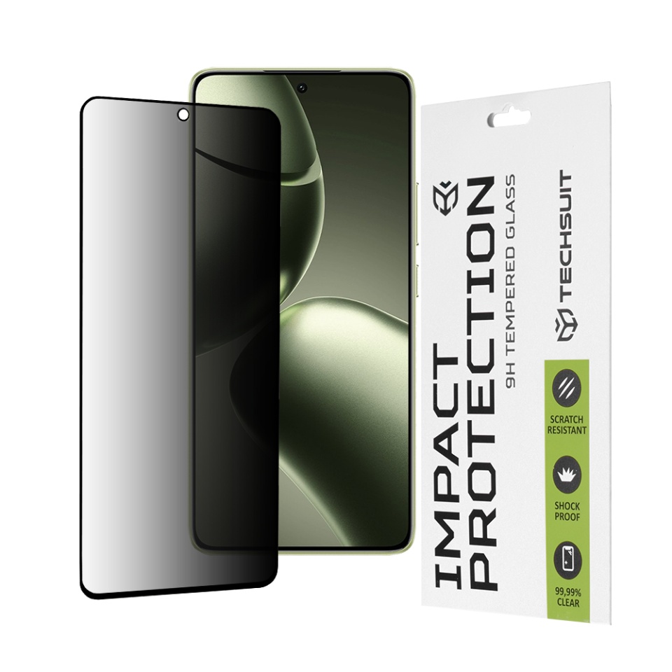 Folie pentru Xiaomi 14T / 14T Pro, Anti-spy Ultra HD, Protectie 9H, Montare Simplă, 111D, Privacy, set cu sticker