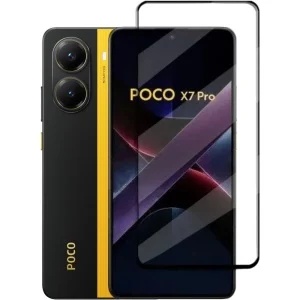 Folie pentru Xiaomi Poco X7 Pro, SKYDDAR INNOVATION, Sticla Securizata, Ultra HD, Protectie 111D, Montare Simplă, set cu sticker, Transparent