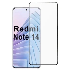 Folie pentru Xiaomi Redmi Note 14 4G (Standard), SKYDDAR INNOVATION, Sticla Securizata, Ultra HD, Protectie 111D, Montare Simplă, set cu sticker, Transparent