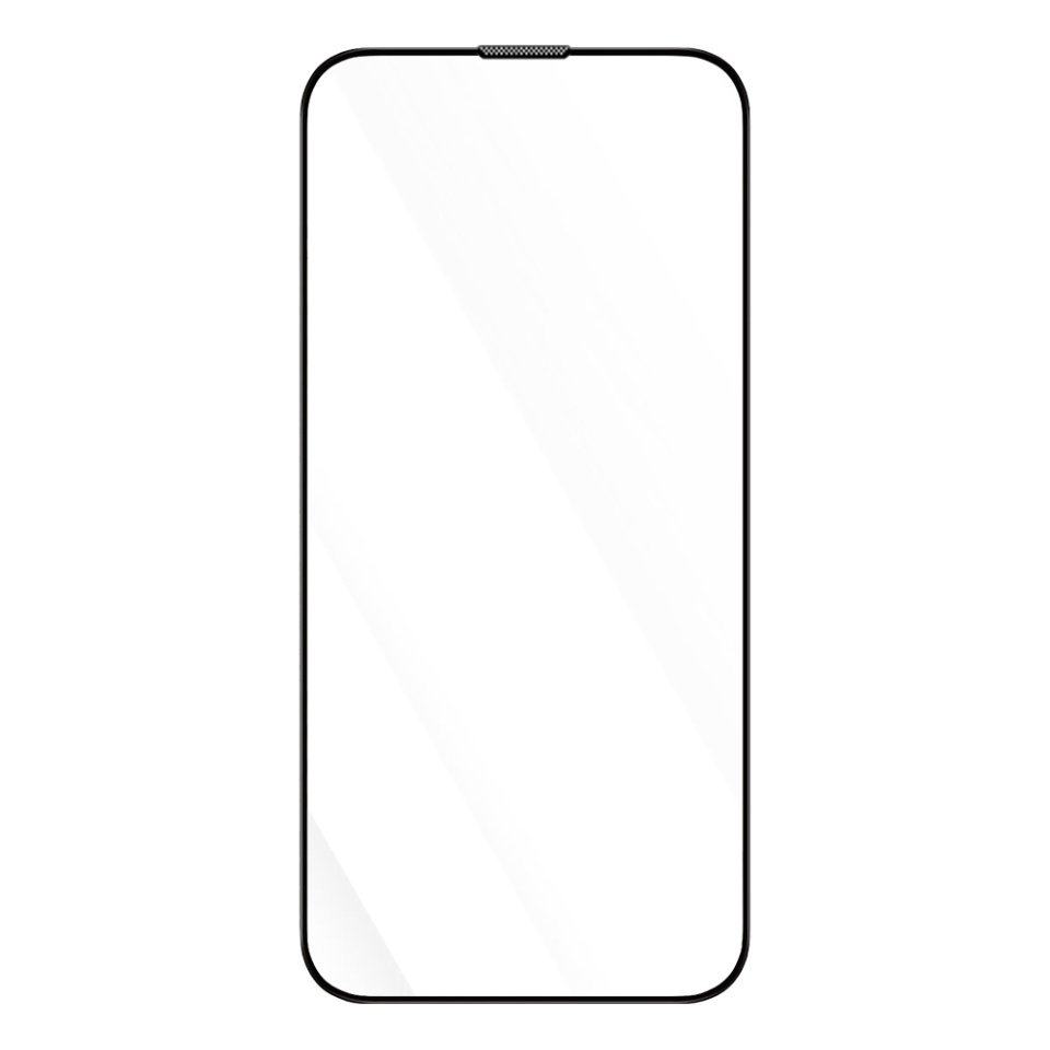 Folie Sticla pentru iPhone 13 / iPhone 13 Pro / iPhone 14 / iPhone 16e, Blueo, anti-Reflective HD Glass, Negru - 1 | YEO