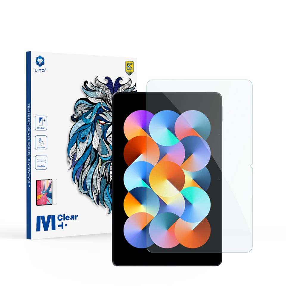 Folie sticla pentru Xiaomi Redmi Pad, Claritate si Protectie Maxima, 0.33mm, Strat Oleofobic Anti-Amprenta, SKDR 3D Tab Glass - Transparent