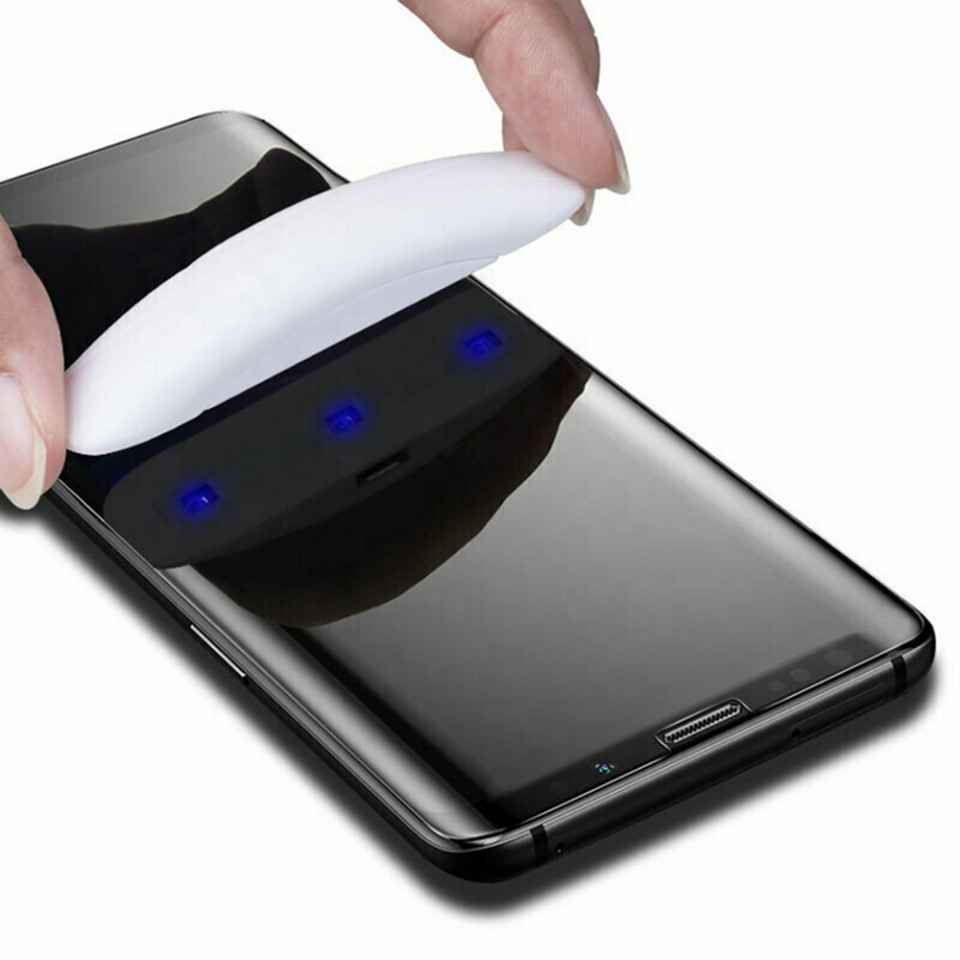 Folie sticla Samsung Galaxy S22 Plus / S23 Plus, 3D UV cu adeziv LITO - Privacy - 3 | YEO