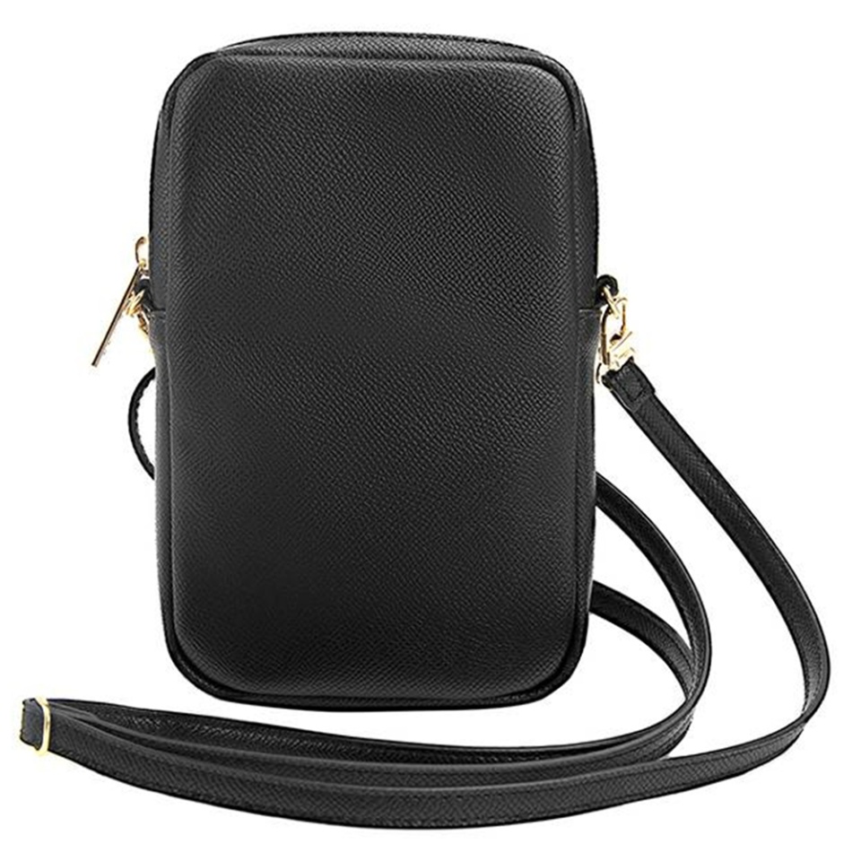 Geanta Guess, Piele Ecologica, Zip Triangle 4G, Negru - 3 | YEO