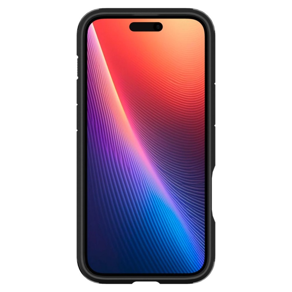 Husa Antisoc iPhone 16, Spigen Tough Armor - Cenusiu - 4 | YEO