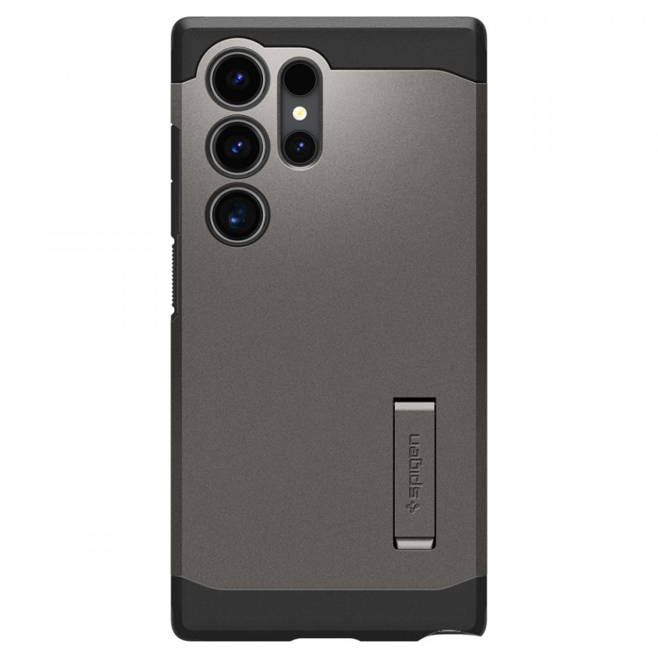 Husa Antisoc Samsung Galaxy S24 Ultra, Spigen Tough Armor - cenusiu - 1 | YEO