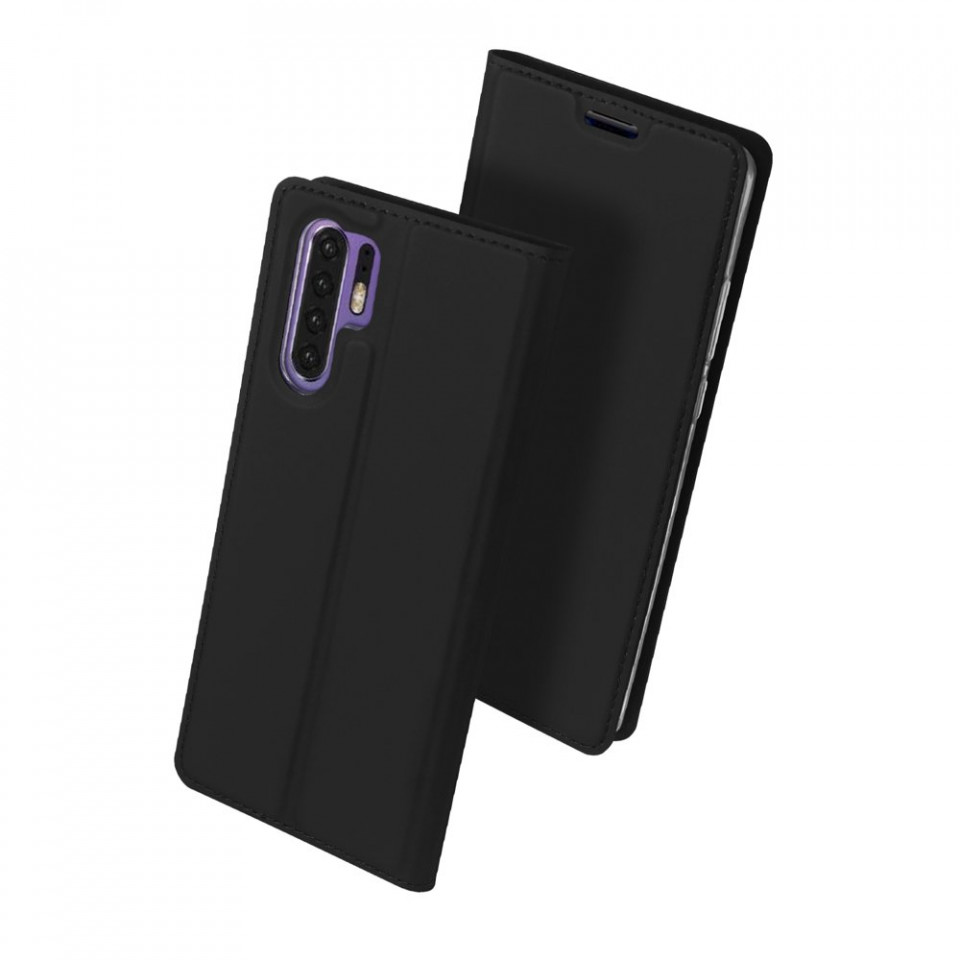 Husa Huawei P30 Pro tip carte, Skin Pro Dux Ducis - Negru - 2 | YEO