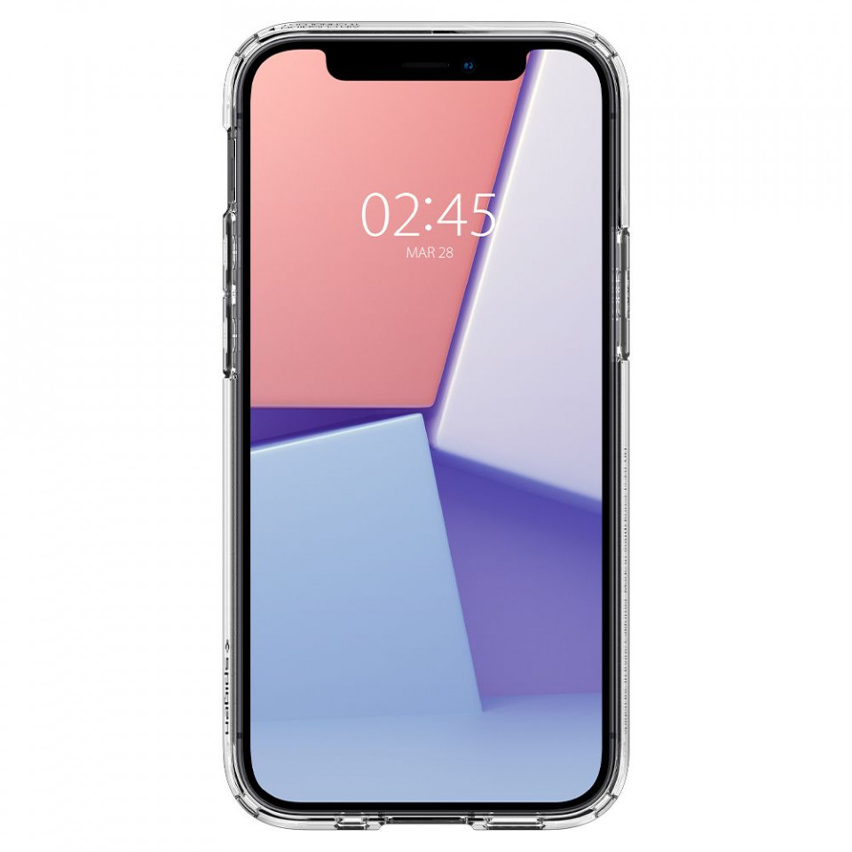 Husa iPhone 12 / 12 Pro, Ultra Hybrid Spigen - Clear - 2 | YEO
