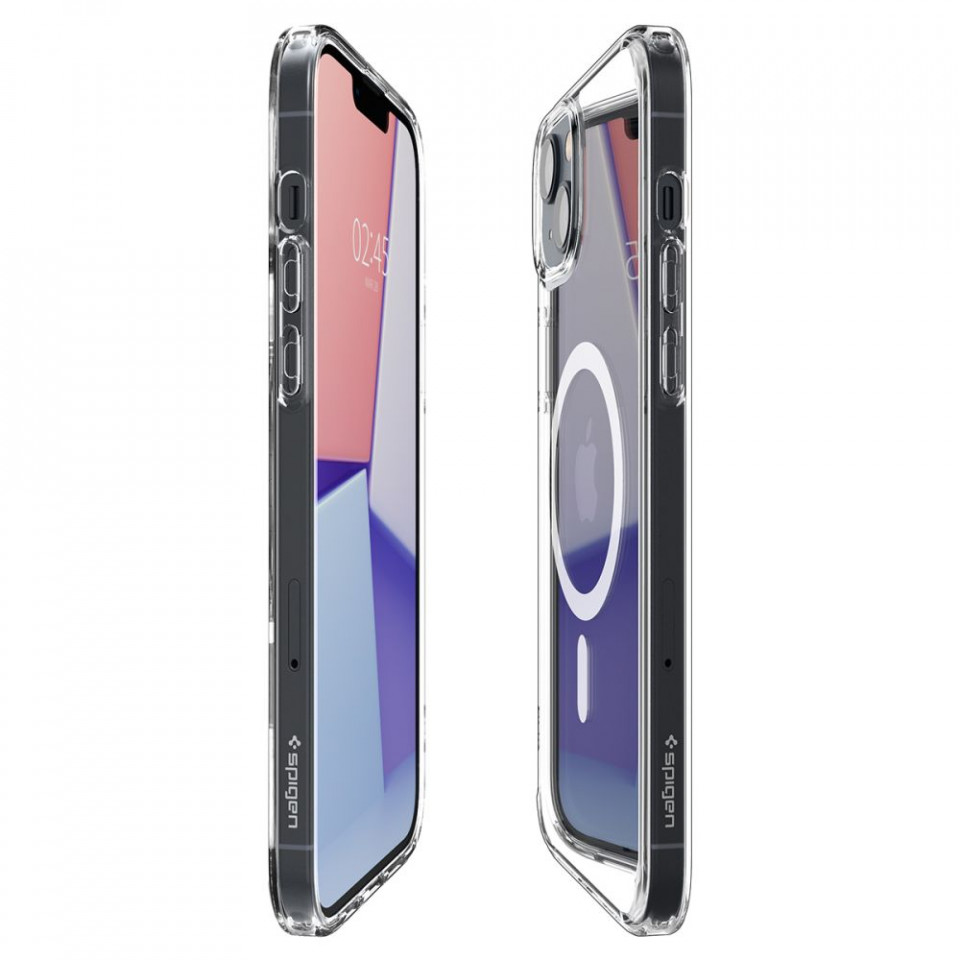 Husa iPhone 14 Spigen Ultra Hybrid Mag Safe - White - 1 | YEO