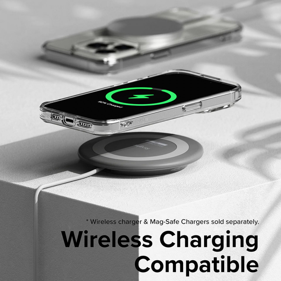 Husa iPhone 15 Pro Max, Ringke Fusion - Clear - 3 | YEO