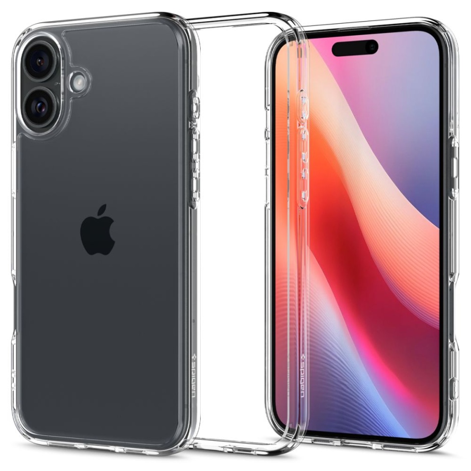 Husa iPhone 16 Plus, Ultra Hybrid Spigen - Transparenta