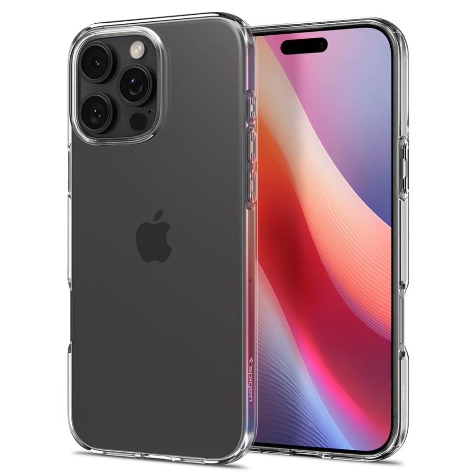 Husa iPhone 16 Pro Max, Spigen Liquid Crystal - Roz