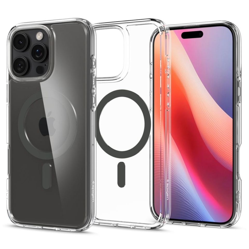 Husa iPhone 16 Pro Max, Ultra Hybrid Spigen - Alb