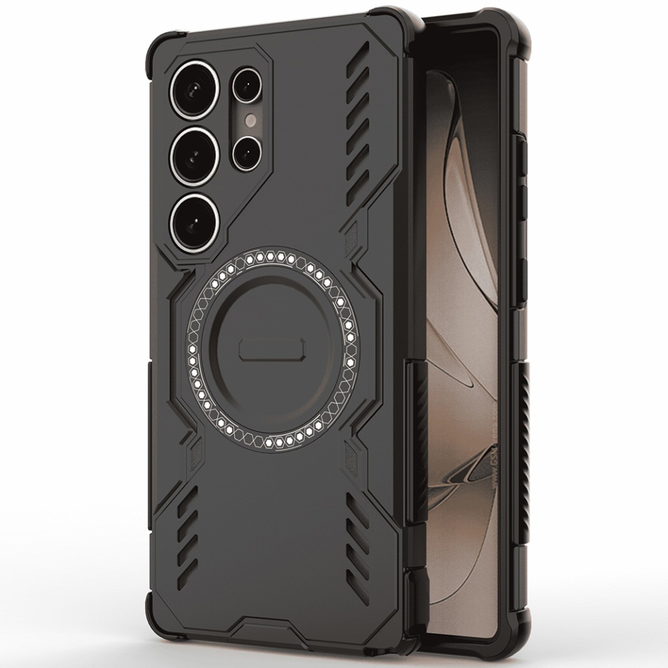 Husa pentru Google Pixel 10 / Pixel 10 Pro, SKYDDAR INOVATION, ArmorMag, Magsafe, set cu sticker, Negru
