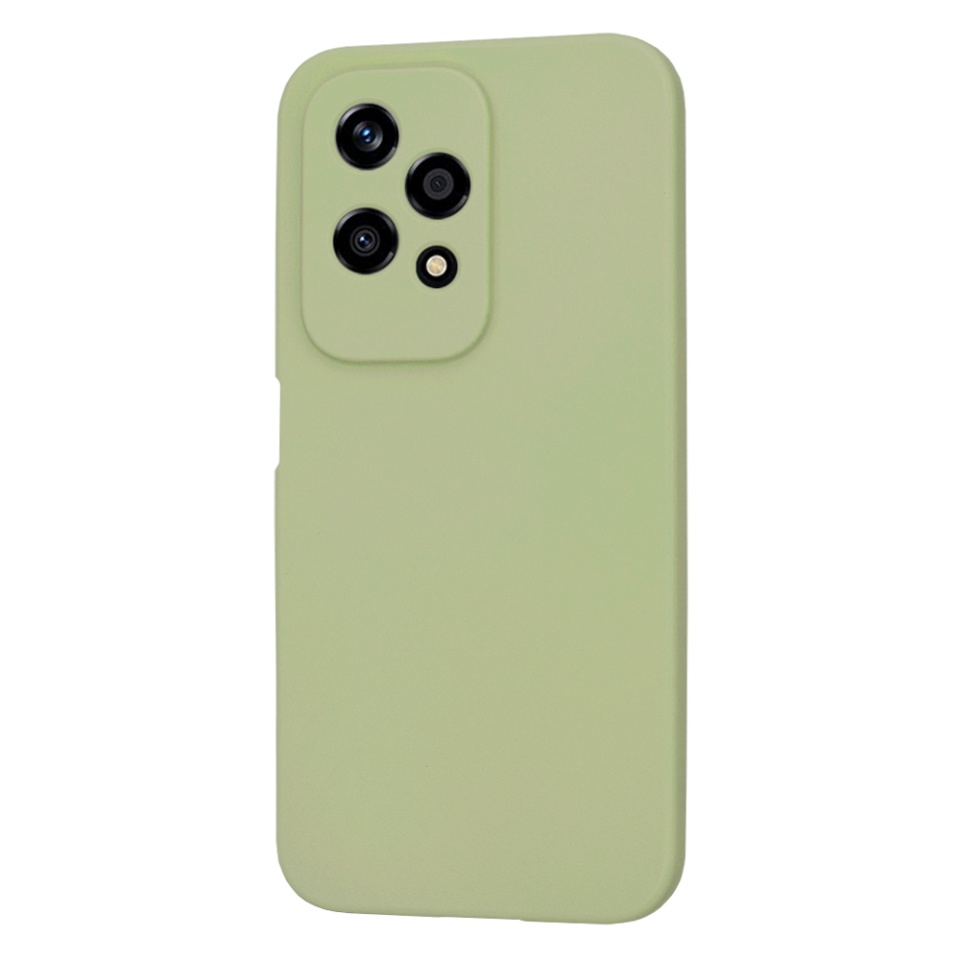 Husa pentru Honor 200 Lite din Silicon Catifelat, Protectie Premium, Skyddar SoftElegance - Verde - 2 | YEO