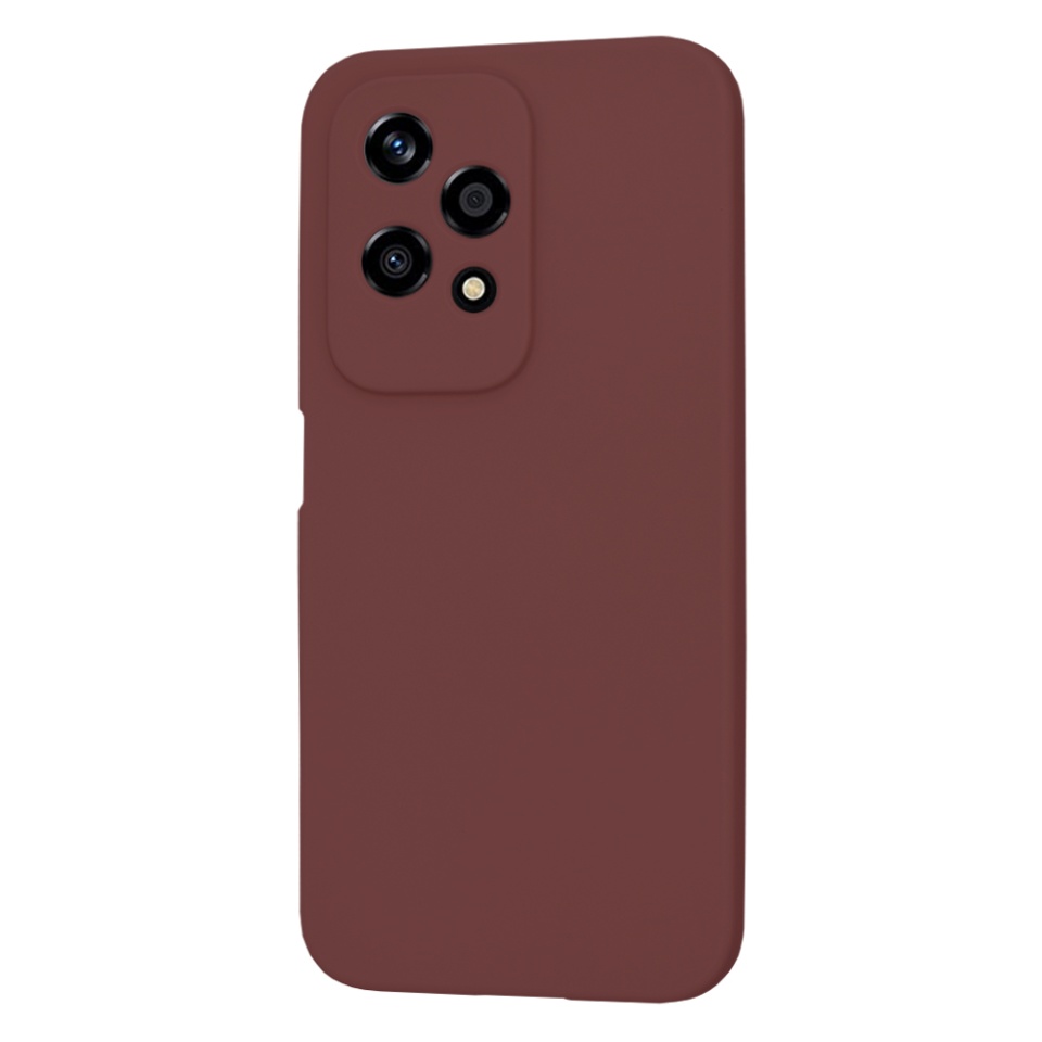 Husa pentru Honor 200 Lite din Silicon Catifelat, Protectie Premium, Skyddar SoftElegance - Bordo - 2 | YEO