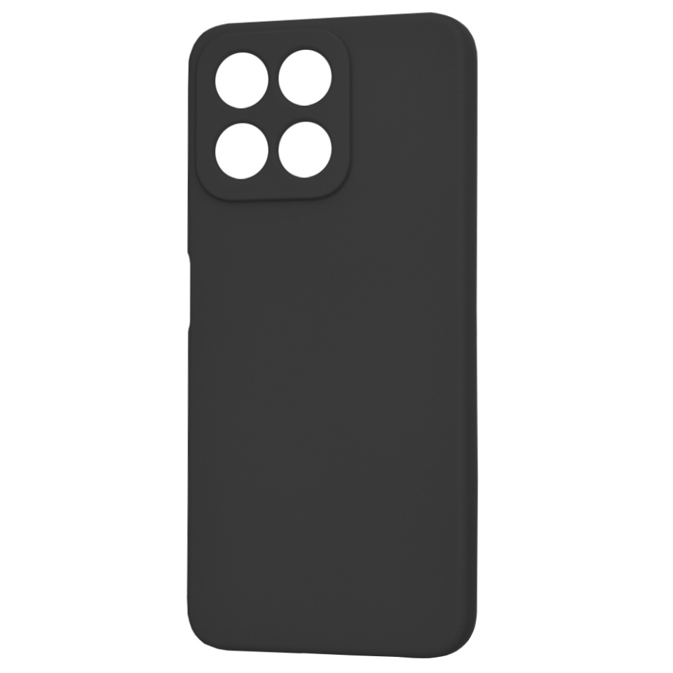 Husa pentru Honor 200 Smart / X7c din Silicon Catifelat, Protectie Premium, Skyddar SoftElegance - Negru - 3 | YEO