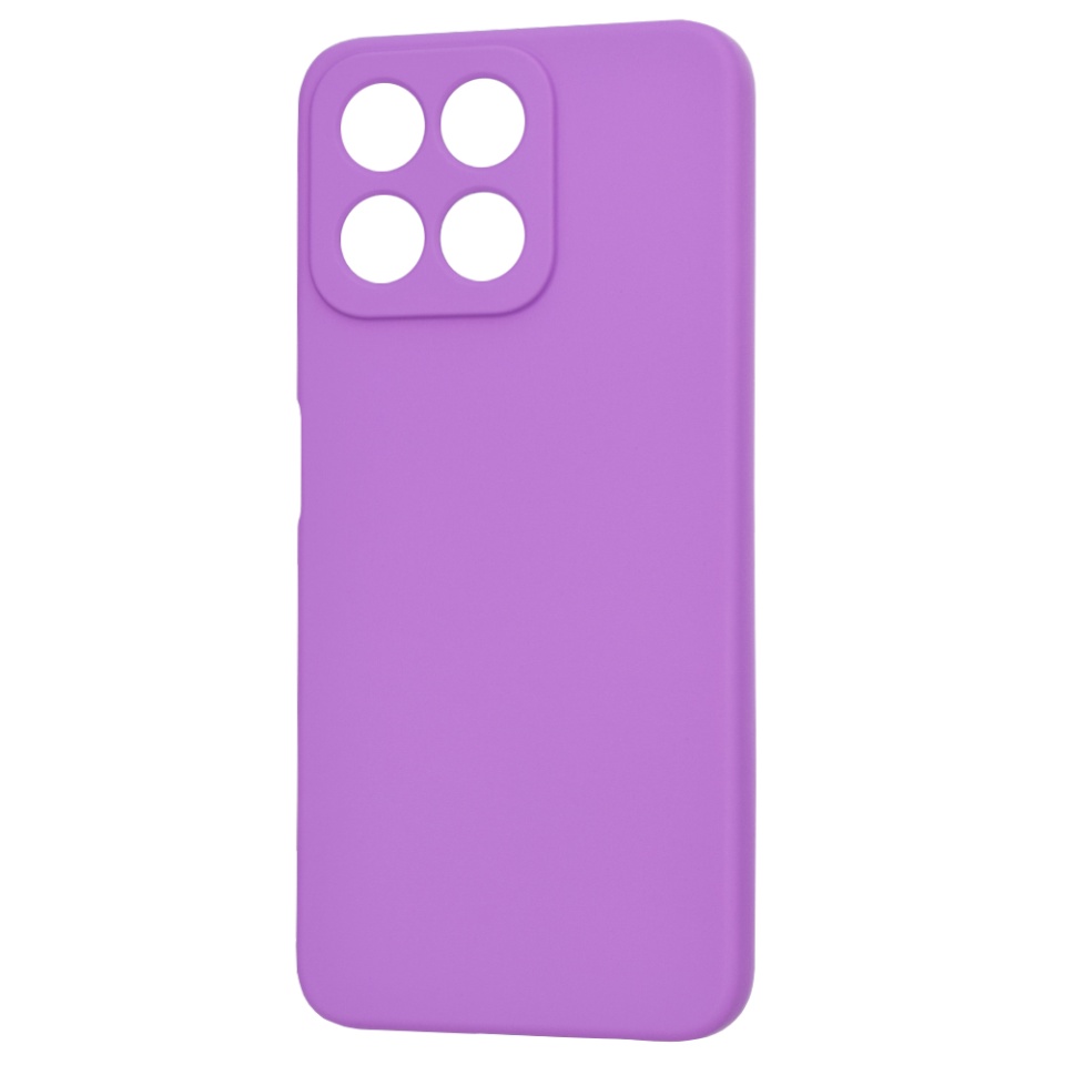 Husa pentru Honor 200 Smart / X7c din Silicon Catifelat, Protectie Premium, Skyddar SoftElegance - Mov - 3 | YEO