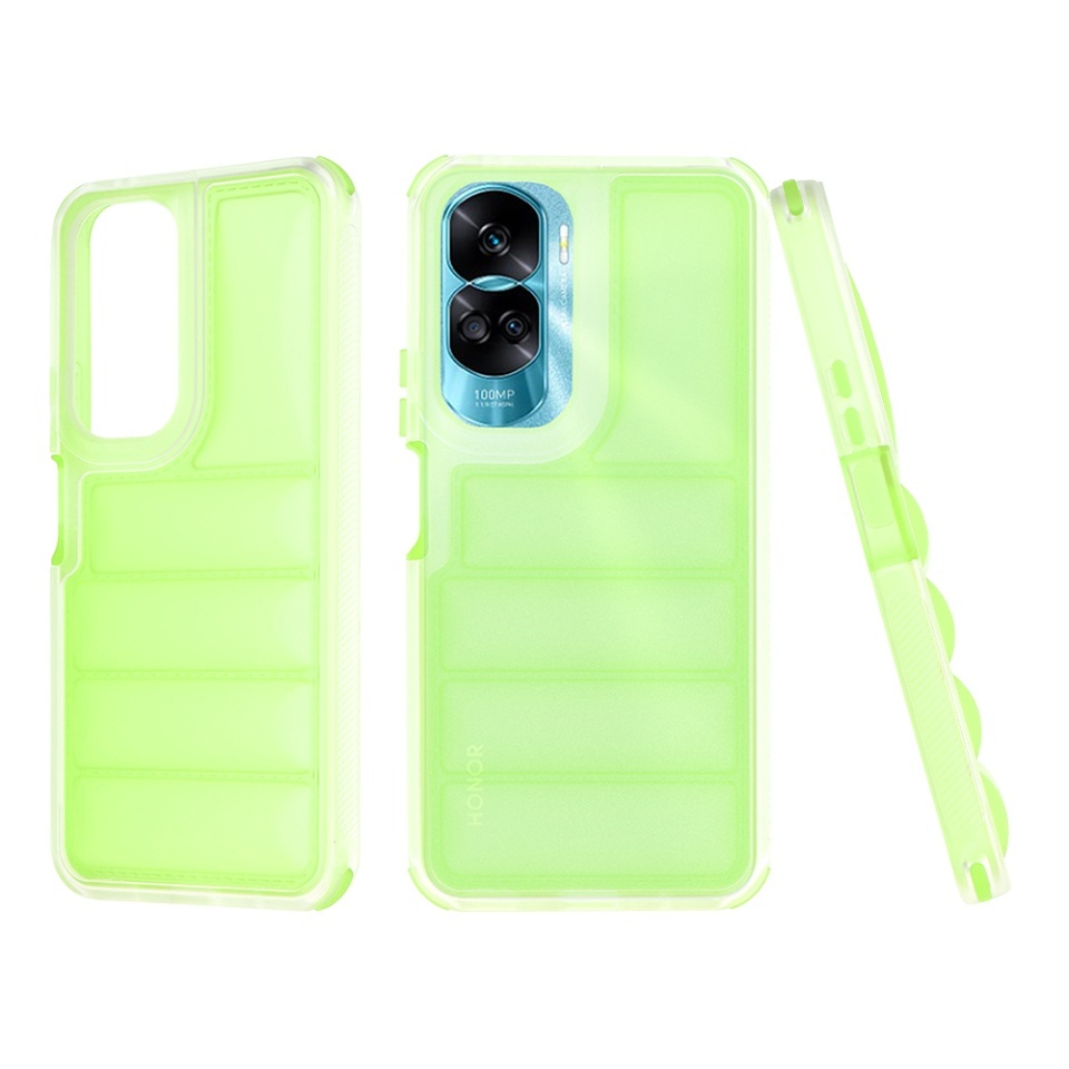Husa pentru Honor 90 Lite, Skyddar Luxury Waves, Verde
