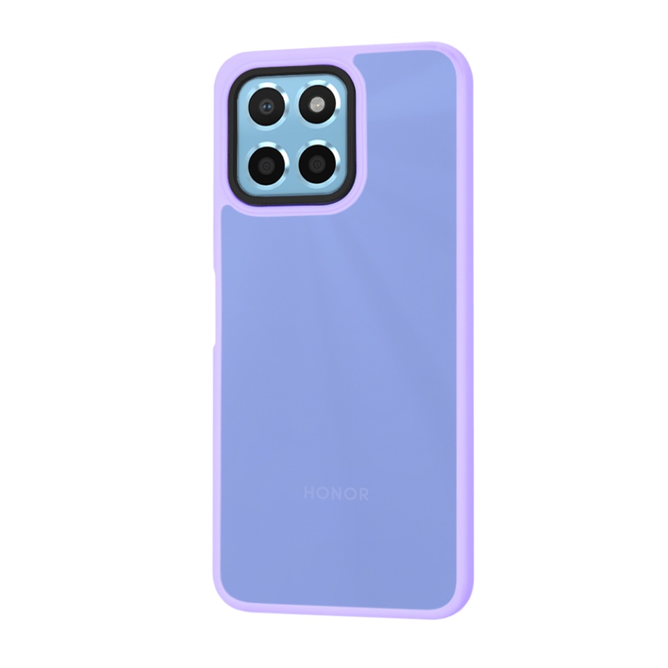 Husa pentru Honor X6 / X8 5G / 70 Lite, ce Absoarbe Cele mai Aspre Socuri, Skyddar Frosted - Mov deschis - 1 | YEO