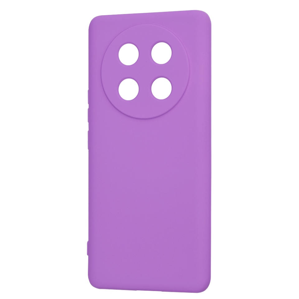 Husa pentru Honor X9c / Magic7 Lite din Silicon Catifelat, Protectie Premium, Skyddar SoftElegance - Mov - 3 | YEO