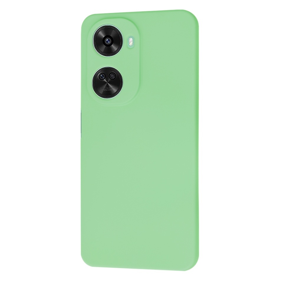 Husa pentru Huawei nova 11 SE / nova 12 SE, SKYDDAR INNOVATION, din Silicon Catifelat, SoftElegance, set cu sticker, Verde deschis - 2 | YEO