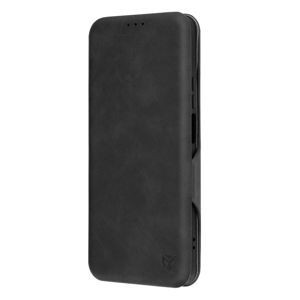 Husa pentru Huawei nova 12i / nova 13i, SKYDDAR INNOVATION, Safe Wallet tip carte din Piele Ecologica, Suport Carduri, Inchidere Magnetica, Negru, set cu sticker - 3 | YEO